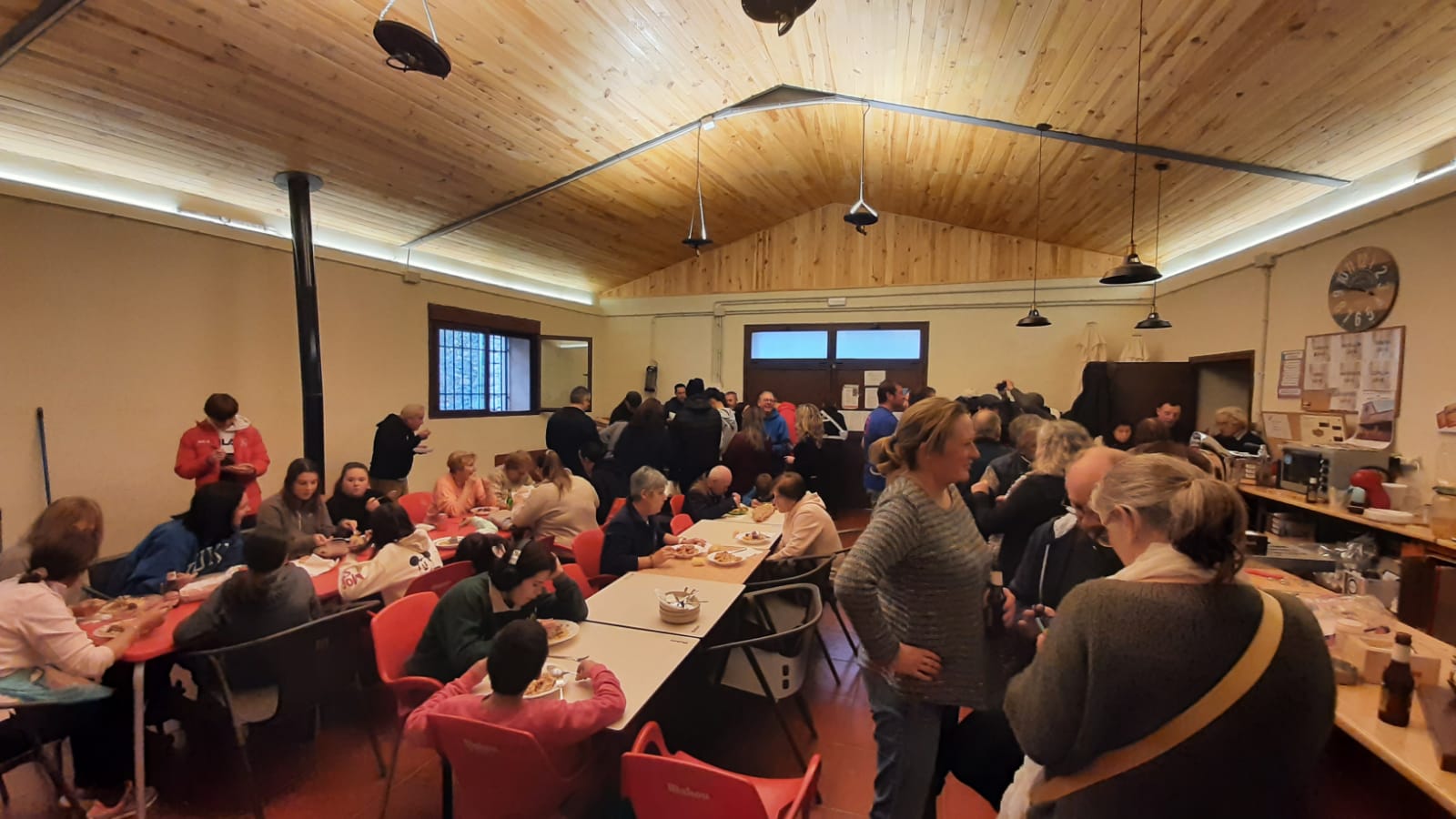 Ambiente de `La Fragua´ durante una de sus múltiples actividades